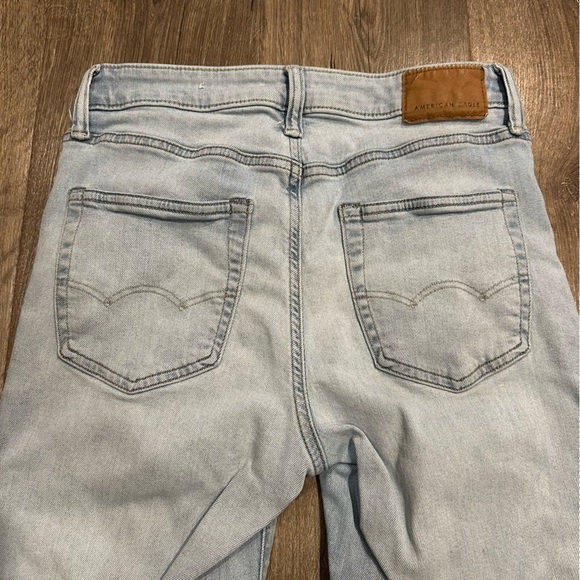 American Eagle Outfitters Jeans AirFlex Men's 28x28 Athletic Straight Light Wash - Picture 8 of 11